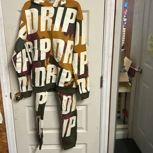 Two piece pantsuit large size by Evolution Design